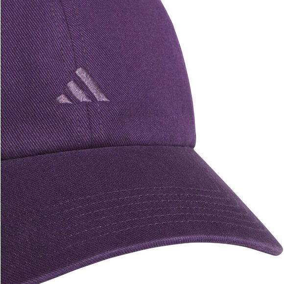 Adidas Women\'s Shadow Violet Saturday Baseball Adjustable Cotton Athletic Hat
